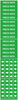 Brady B-946 White on Green Vinyl Self-Adhesive Pipe Marker - 2 1/4 in Height - 1/2 in Character Height - 2 3/4 in Length - Printed Msg = PROCESS WATER with Right Arrow - 7224-3C - 754476-81629 - R. S. Hughes Company, Inc.