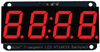 Display, 7-Segment, 14.2Mm, Red; Led Color Adafruit - 53W6338 - Newark, An Avnet Company