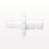 Bayonet Male Connector, Barbed, White -- 64110