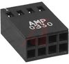 Housing, Connector; Crimp-Snap; Dual; 8; 250 VAC; 3 A; 750 V - 70085371 - Allied Electronics, Inc.