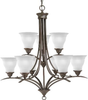 P4329-20EBWB Mid. Chandeliers-Glass Up - 604165 - Capital Lighting, Inc.