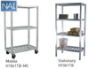 STATIONERY WELDED SHELVING - T-BAR SERIES -- H1043TB - Image