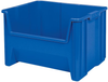 Storage Bin, 15.25 X 19.88 X 12.44, Blue; Bin Colour Akro-Mils - 90W1212 - Newark, An Avnet Company