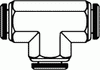 Tube Union Tee -- 264PP-02-02-02 - Image