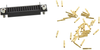Wire-Board Connector, Female 45 Position, 2Mm; Product Range Harwin - 54H1174 - Newark, An Avnet Company