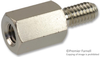 Spacer, Hex, M4, 10Mm, Brass, Nickel; Standoff Material Ettinger - 59M3981 - Newark, An Avnet Company
