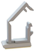 Wire Saddle, Adhesive, Pa66, Natural; Cable Clamp / Clip Type Essentra Components - 66AJ5057 - Newark, An Avnet Company