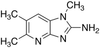 2-Amino-1,5,6-trimethylimidazo [4,5-b] Pyridine - A630850 - Toronto Research Chemicals, Inc.
