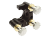 Mirror Mount, ULTIMA ® , Clear Edge, 1.0 in., 3 Locking Knobs, Left-Handed - U100-A-LH-3K - Newport MKS