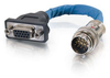 6in RapidRun&reg; HD15 (RGBHV) Female Panel-Mount Lead -- 2212-42187-001 - Image