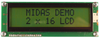 Lcd Display, Cob, 16 X 2, Stn, 3.3V Rohs Compliant Midas - 56AJ9999 - Newark, An Avnet Company