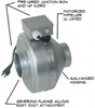 AirScape Inline Hydroponics Duty Fans (up to 280 cfm) - AS100DC - HVACQuick.com