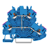 Double-deck terminal block - Through terminal block -- 2202-2209 - Image