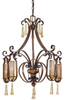 N6763-257 Five Light Chandelier - N6763-257 - Minka Group