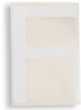 ToughStripe Die-Cut White Letter F - 121722 - Brady Corporation