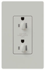 Duplex/Single Receptacle - SCR-15-DDTR-PD - Lutron Electronics Co., Inc.