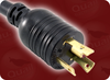 LOCKING NEMA L5-30P to LOCKING NEMA L14-30R HOME // Power Cords // High Voltage Power Cords // Locking Blade Power Cords -- 3026.120