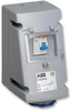 Conn, Mains Socket, 32A, 250V, Blue; Current Rating Abb - 41X2769 - Newark, An Avnet Company