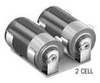 2 C Cells- Solder Lugs -- 2174 - Image