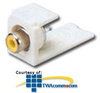 Panduit® Mini-Com RCA Solder Type Module - Yellow.. - CMRCAYBLY - TelephoneStuff.com