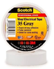 3M Scotch 35-GRAY-3/4 Gray Insulating Tape - 3/4 in Width x 66 ft Length - 7 mil Thick - Electrically Insulating - 00072 - 054007-00072 - R. S. Hughes Company, Inc.