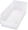 Store-More 6 Shelf Bin, Clear; Bin Colour Quantum Storage - 42AC5858 - Newark, An Avnet Company