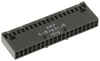 Wire-Board Connector Receptacle 40 Position, 2.54Mm; Product Range Amp - Te Connectivity - 90F4358 - Newark, An Avnet Company