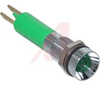 INDICATOR, 8MM, GREEN, 24V, SATIN BEZEL - 70117705 - Allied Electronics, Inc.