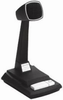 Omni-directional dynamic tabletop paging mic with push-to-talk and lift-to-talk - 878HL - Visual Sound, Inc.