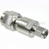 SMA Male (Plug) to TNC Male (Plug) Adapter, Passivated Stainless Steel Body, 1.25 VSWR - SM4738 - Fairview Microwave Inc.