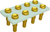 Relay Sockets, Solder Dip/8 Pin - UF-8P-AL33 - JC Cherry, Inc.