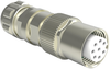 Sensor Connector, M12, Rcpt, 8Pos, Cable; Product Range Te Connectivity - 23AC1075 - Newark, An Avnet Company