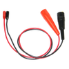 Piercing Alligator Clip to 0.080″ Socket, 18 AWG PVC Test Lead - 691P - E-Z-HOOK, a division of Tektest, Inc.