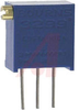 Trimmer;Cermet;Rest 2 Kilohms;PCB;25 Turns;Pwr-Rtg 0.5W - 70153976 - Allied Electronics, Inc.