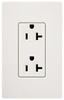 Duplex/Single Receptacle - SCR-20-SW - Lutron Electronics Co., Inc.
