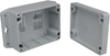 Enclosure, Wall Mount, Pc, Grey; Enclosure Type Bud Industries - 22AJ1380 - Newark, An Avnet Company