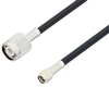 TNC Male to SMA Male Low Loss Cable 12 Inch Length Using LMR-195-FR Coax - PE3W04028-12 - Pasternack