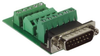 DB15 male connector for field termination - DSB00116 - MilesTek Corporation