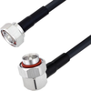 Rf Cable, 7/16 Din Plug-Plug, 1Ft; Connector To Connector L-Com - 84AH2702 - Newark, An Avnet Company