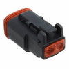 Connector Housing, Thin Wall, Black, DT Series, Plug, 2 Ways, DT Series Socket Contacts - 795-DT06-2S-CE06 - Utmel Electronic Limited