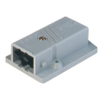 Rectangular Receptacle Power Connector (ST Series): Male, panel mount, 5-pin+PE, grey housing, 400 V AC / 230 V DC, 10 A AC/6 A DC -- STASAP 5 - Image