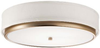 10807CP Flush Mounts-Drum Shades - 659615 - Capital Lighting, Inc.