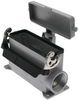 Standard, Rectangular Base with cover, Single Latch, Surface mount, size 104.27, Side 1.0-NPT cable entry - CAPT-24.6LS - Mencom Corporation