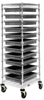 Cart W/ Grid Container, 11Bins, Gry; No. Of Bins Quantum Storage - 44AC4338 - Newark, An Avnet Company