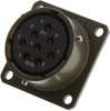 Circular Connector, Receptacle, Size 16, 8 Position, Box; Military Specification Amphenol Industrial - 85C4076 - Newark, An Avnet Company
