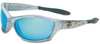HD1000 Series Safety Eyewear > FRAME - Silver > LENS - Blue mirror > UOM - Each - HD1000 - State Safety & Compliance