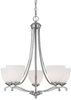 3945MN-202 Mid. Chandeliers-Glass Up - 602947 - Capital Lighting, Inc.