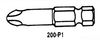 Drive Bit - 200-P3 - Ebinger Manufacturing Corp.