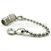 SMA Female (Jack) Termination (Load) 1 Watts To 18 GHz With Chain, Passivated Stainless Steel, 1.3 VSWR, 500 Watts Peak Power -- ST1824F - Image