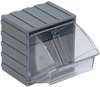 Individual Clear Tip Out Bin, Grey; Bin Colour Quantum Storage - 44AC7058 - Newark, An Avnet Company